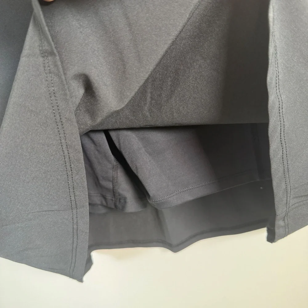 Abercrombie & Fitch Traveler Tennis Mini Dress Small Black One Shoulder Sporty‎